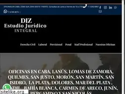 Sites similar to estudiojuridicodiz.com.ar