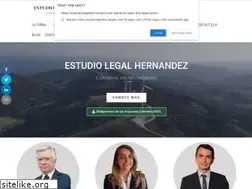 Sites similar to estudiolegalhernandez.com