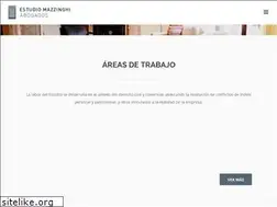 Sites similar to estudiomazzinghi.com.ar