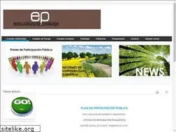 Sites similar to estudiosdepaisaje.com