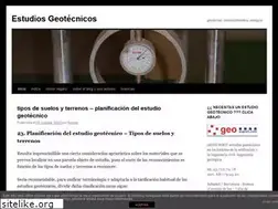 Sites similar to estudiosgeotecnicos.info