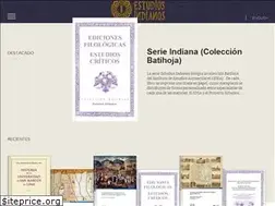 Sites similar to estudiosindianos.org