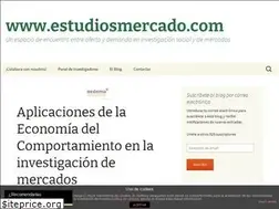 Sites similar to estudiosmercado.com