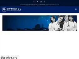 Sites similar to estudiosmyc.com