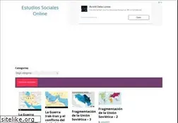 Sites similar to estudiossocialesonline.com