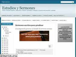 Sites similar to estudiosysermones.com