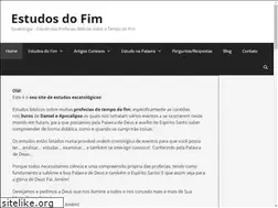 Sites similar to estudosdofim.org
