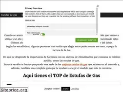 Sites similar to estufasdegas.org