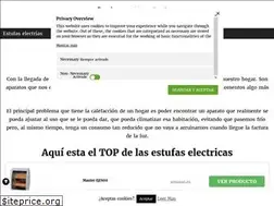 Sites similar to estufaselectricas.org