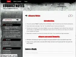 Sites similar to esuareznotes.wordpress.com