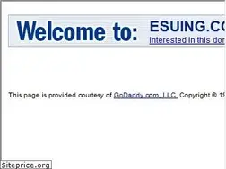 Sites similar to esuing.com