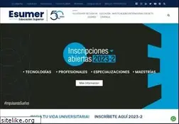 Sites similar to esumer.edu.co