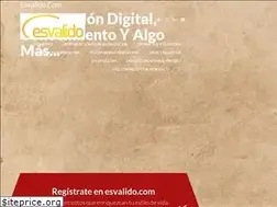 Sites similar to esvalido.com