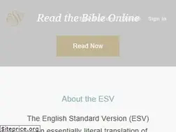 Sites similar to esvbible.org