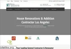 Sites similar to esvconstruction.com