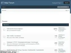 Sites similar to et-forum.org