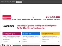 Sites similar to et-foundation.co.uk