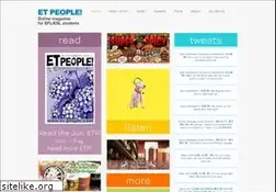 Sites similar to et-people.com