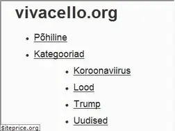 Sites similar to et.vivacello.org