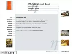 Sites similar to eta-elektrotechnik.de