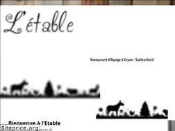 Sites similar to etable-gryon.ch