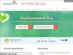 Sites similar to etablissement.org