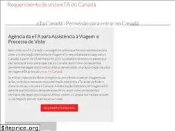 Sites similar to etacanadavisa.com.br