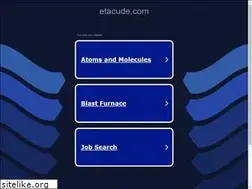 Sites similar to etacude.com