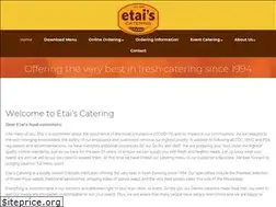 Sites similar to etaiscatering.com