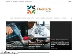 Sites similar to etalktech.com