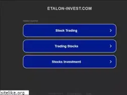 Sites similar to etalon-invest.com