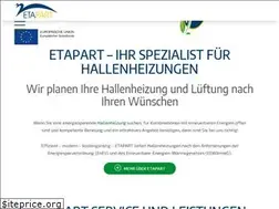 Sites similar to etapart.de