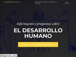 Sites similar to etapasdesarrollohumano.com