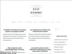 Sites similar to etats-d-esprit.com