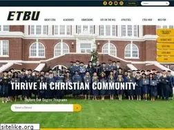 Sites similar to etbu.edu
