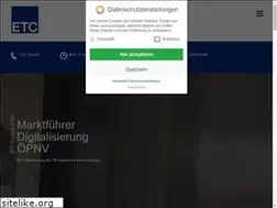 Sites similar to etc-solutions.de