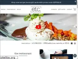 Sites similar to etc.restaurant