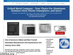 Sites similar to etched-metal.com
