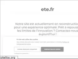 Sites similar to ete.fr