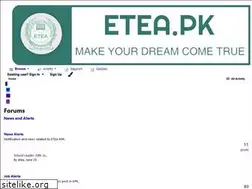 Sites similar to etea.pk