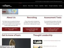 Sites similar to eteamexecutivesearch.com