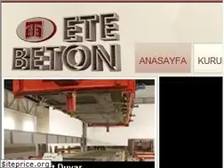 Sites similar to etebeton.com.tr