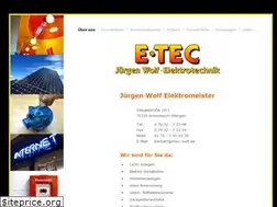 Sites similar to etec-wolf.de