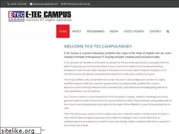 Sites similar to eteccampus.com