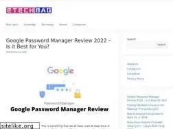 Sites similar to etechbag.com