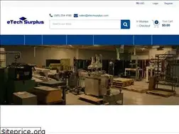 Sites similar to etechsurplus.com