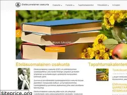 Sites similar to etelasuomalainenosakunta.fi