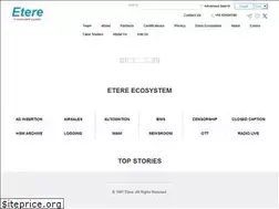 Sites similar to etere.com