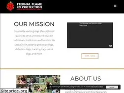 Sites similar to eternalflamek9.com