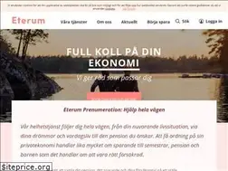Sites similar to eterum.se